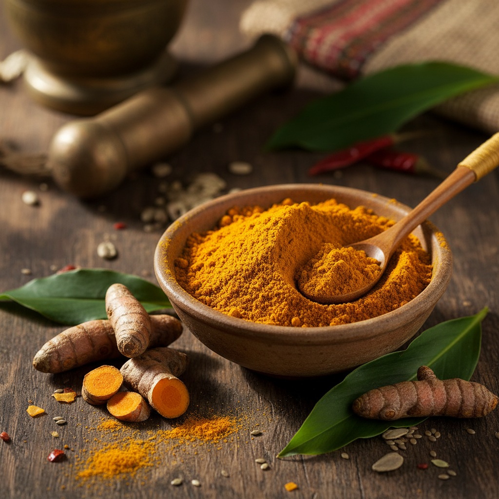 강황가루 먹는 법