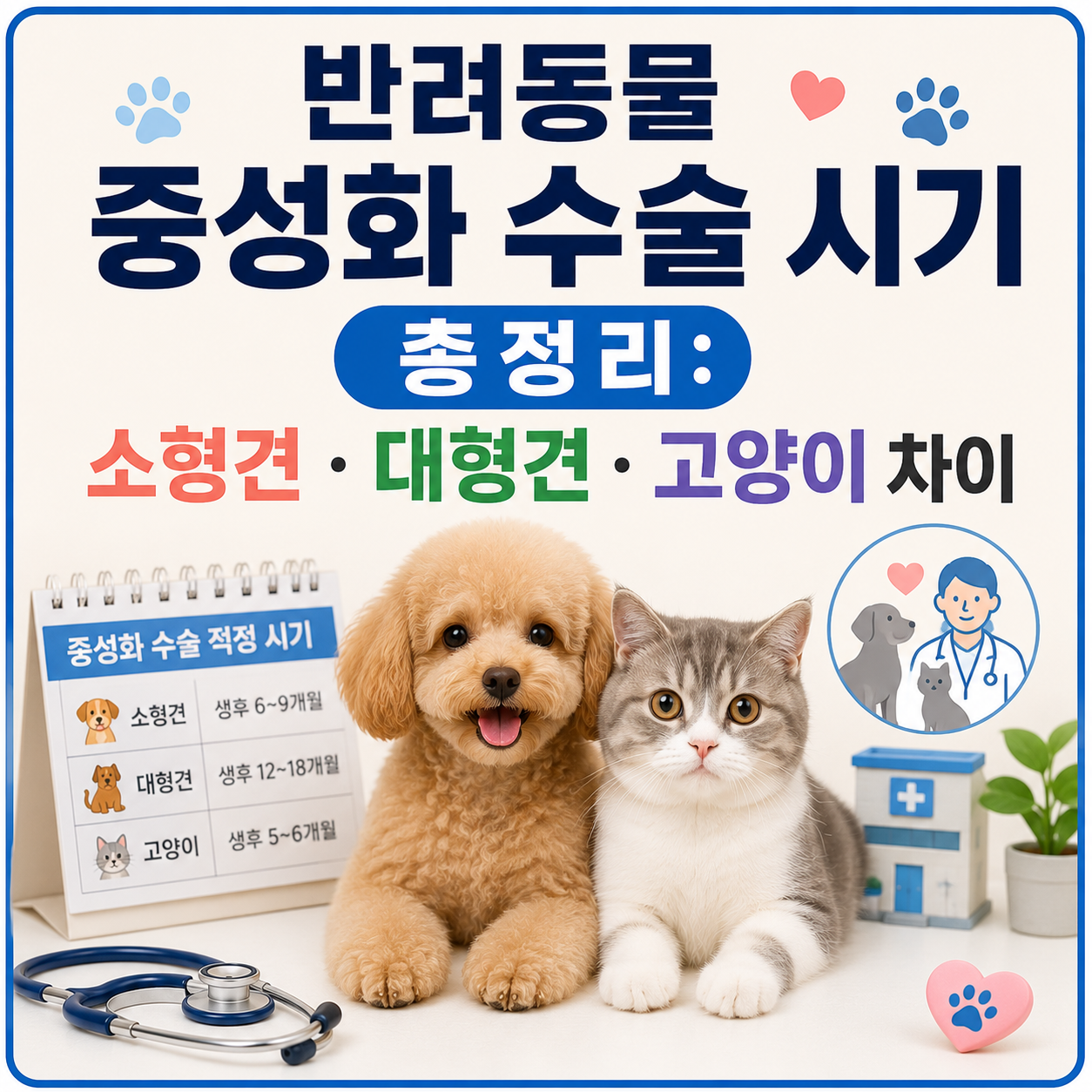 반려동물 중성화 수술