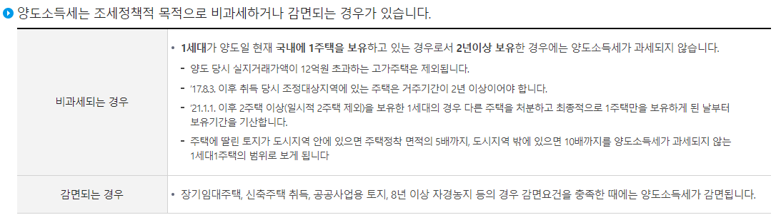 비과세와 감면