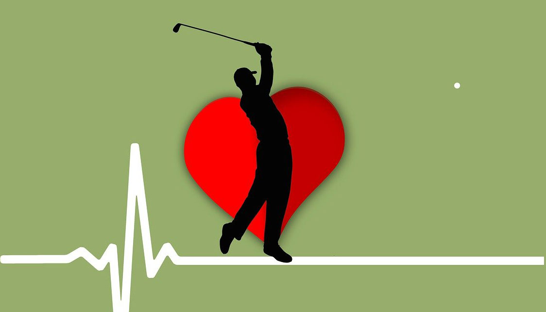 골프아이언 샷 그림