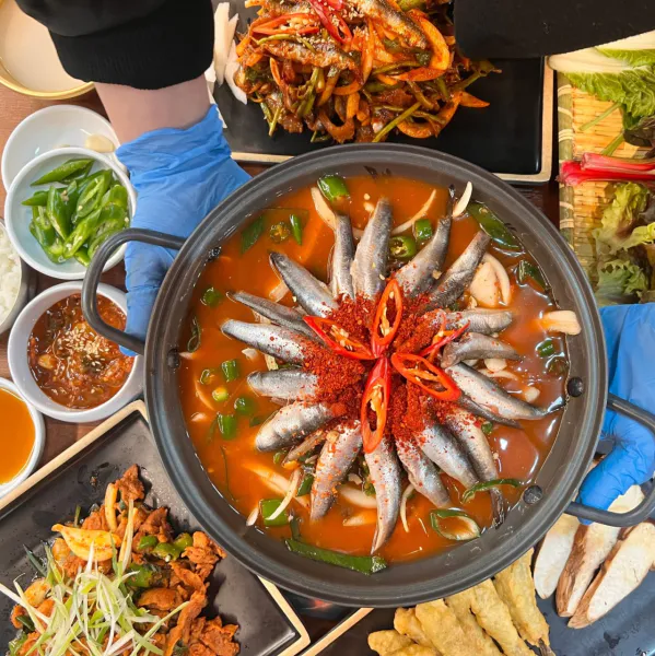 생생정보 고수의 부엌 멸치쌈밥정식