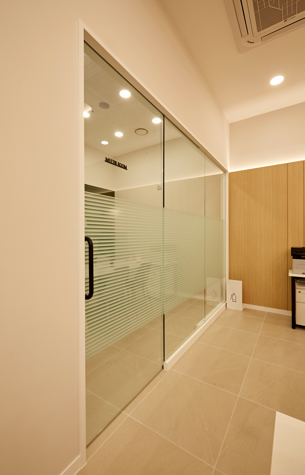 사무실유리문시공