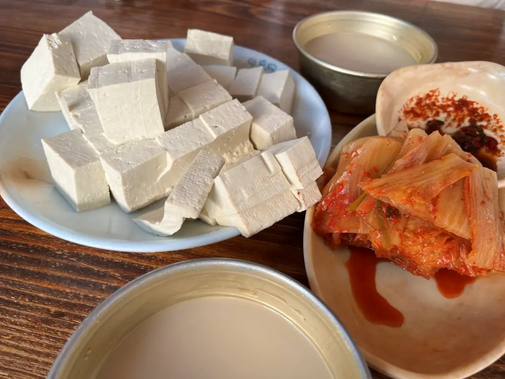 대둔산식당-금강식당-두부김치