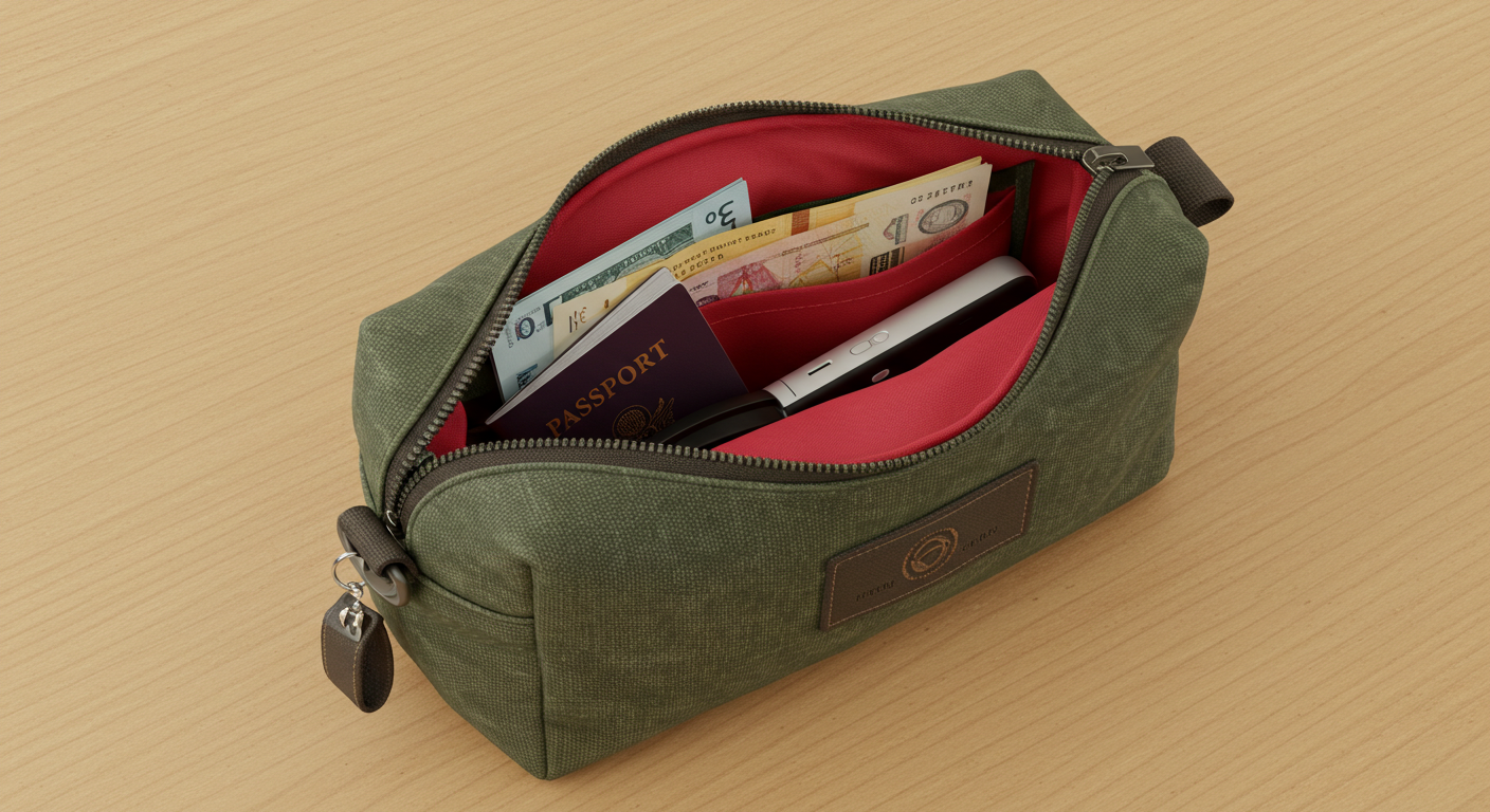 해외여행용 파우치