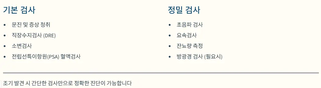 검사 과정