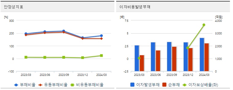 대주전자재료 주가 안정성