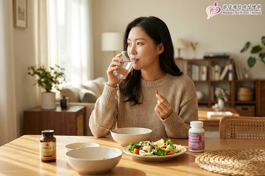 임신 준비 오메가3 올바른 섭취 방법 식사와 함께