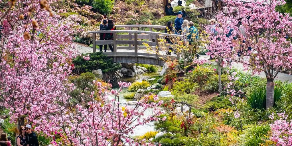 발보아 공원, 샌디에고 Balboa Park Japanese Friendship Garden, San Diego, California