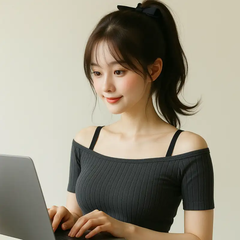 테무-무료선물-5개-6개-받는-방법을-알아보는-여성의-모습