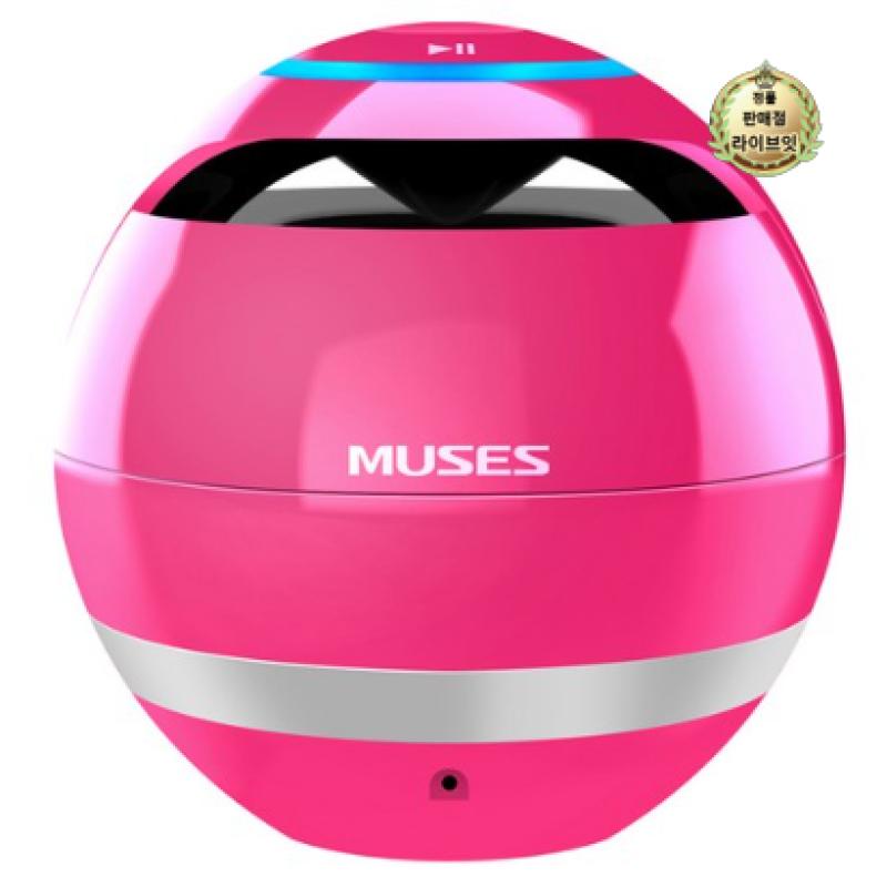 뮤지스 블루투스 스피커 BTS-150 핑크