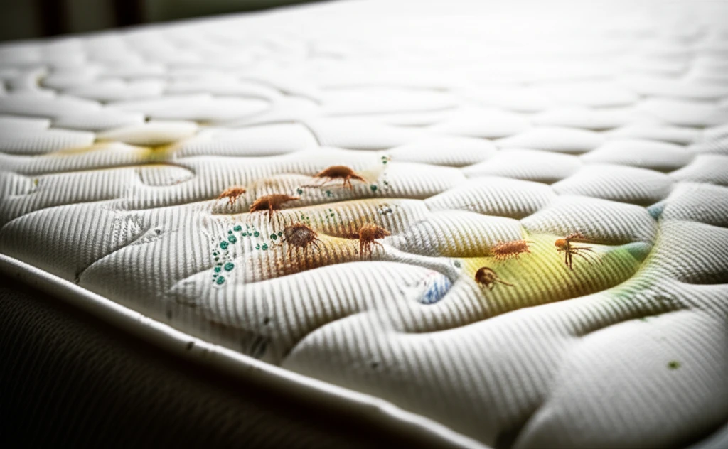 중고 매트리스 위생 문제점 건강 지키