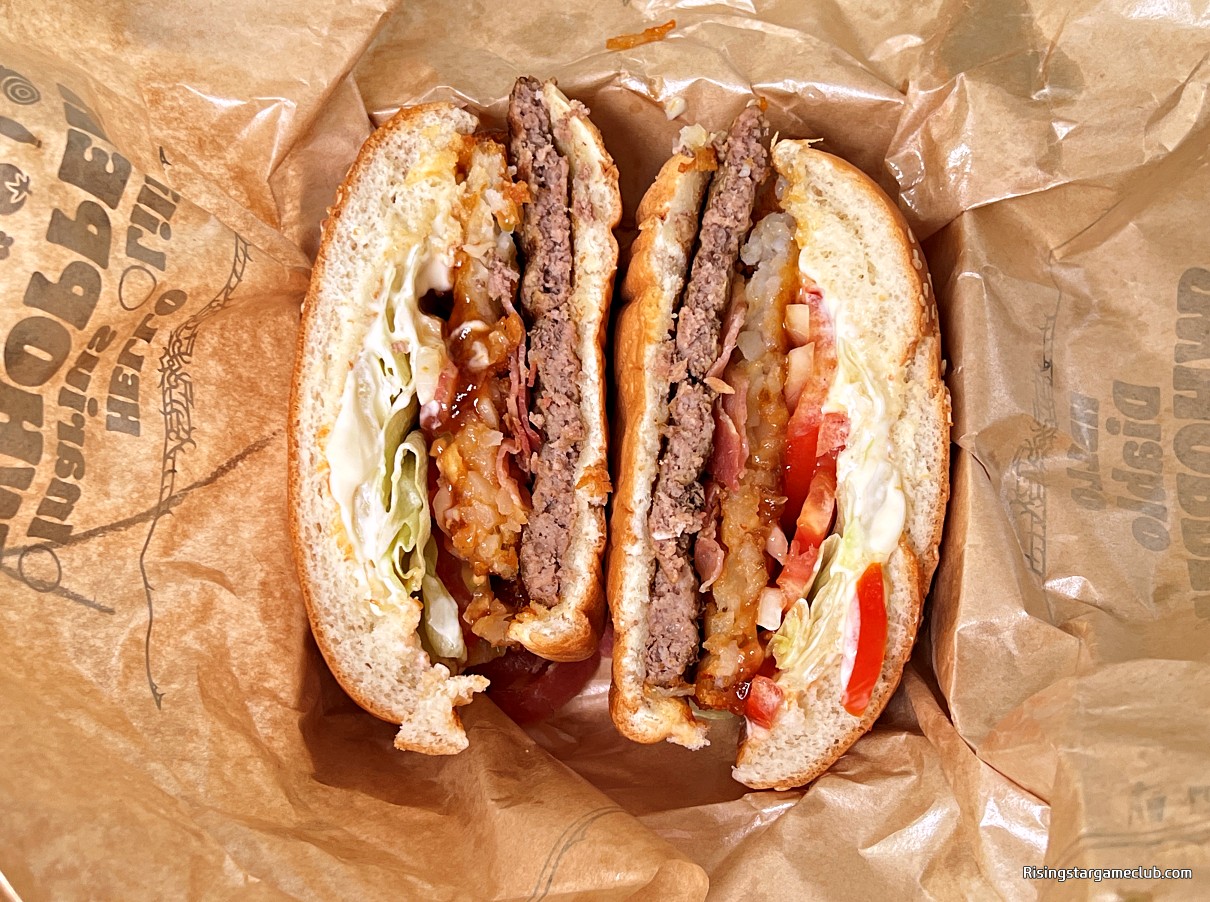 디아블로4 HELL로 버거킹 이나리우스 버거 단면