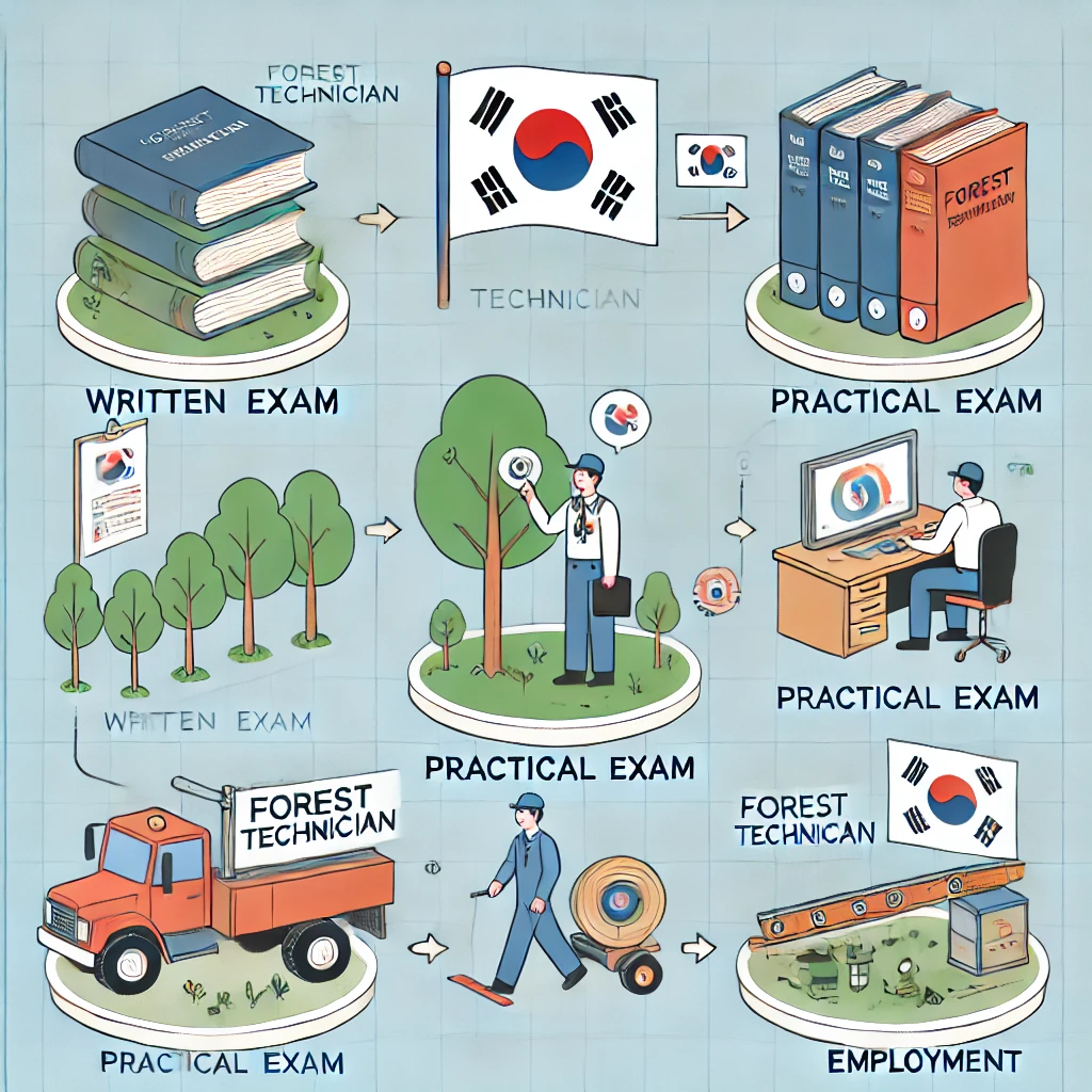 산림기능사 자격증 취득 방법 시험 일정 연봉