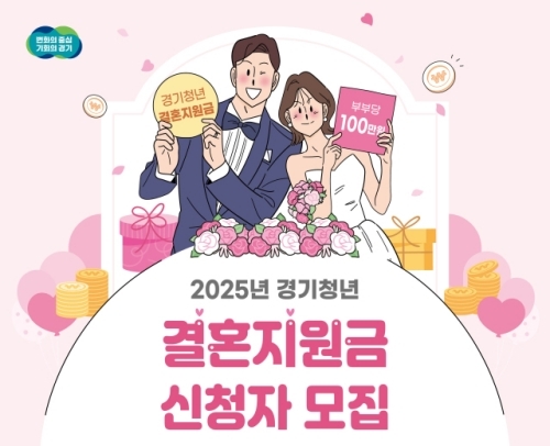 2025 경기 청년 결혼지원금 신청방법