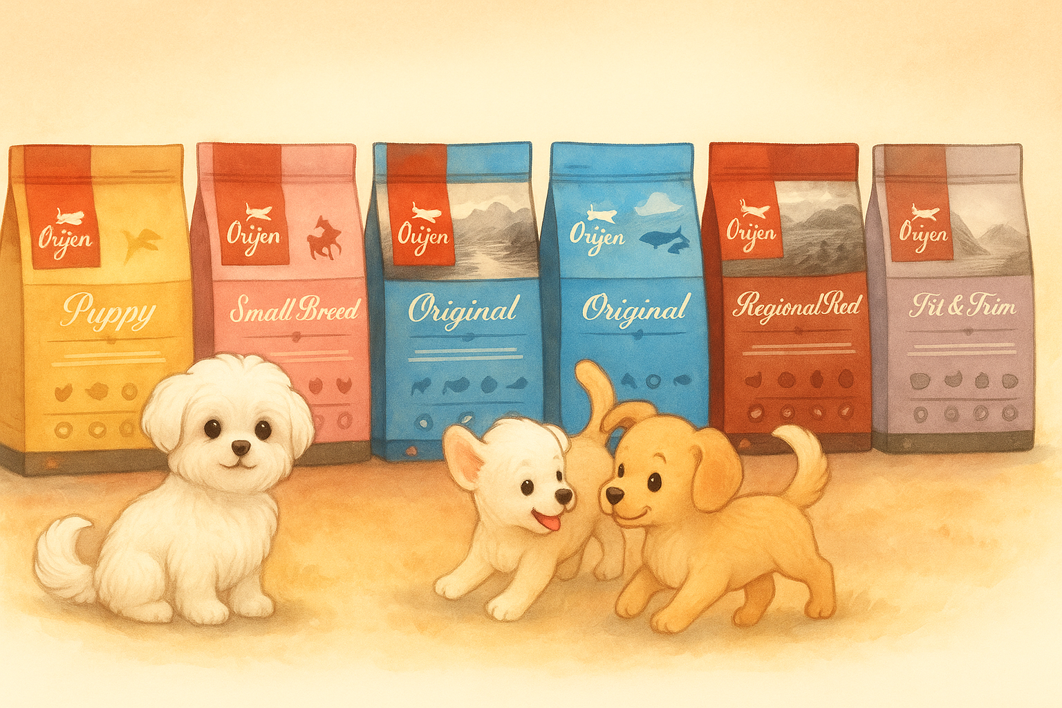 오리젠 퍼피 사료 구매 방법