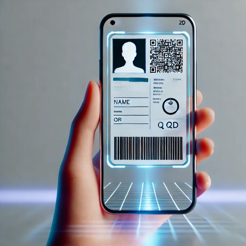 주민등록증 QR코드 방법