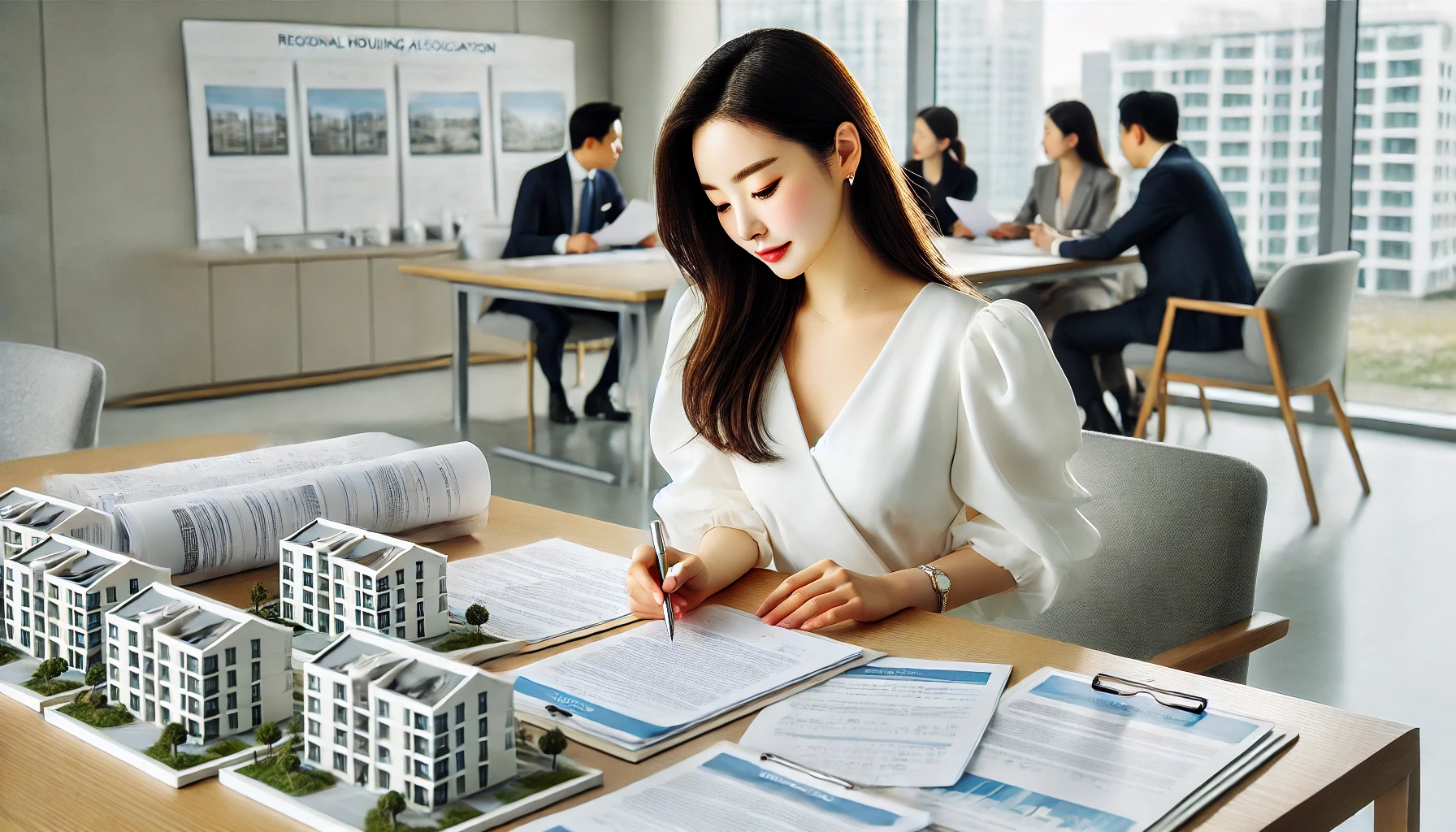 지역주택조합 절차 확인하는 이미지