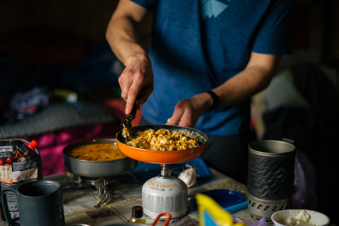 Cooking.