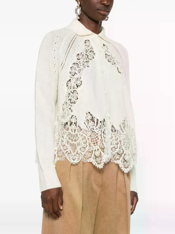 {가디건} 붉은 진주 17회 18회 :: 박진희(김단희/김명희) / 에르마노 설비노 ermanno scervino 레이스 니트 가디건