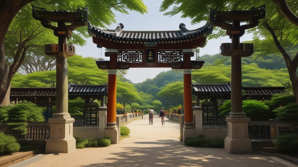 화담숲의 모습