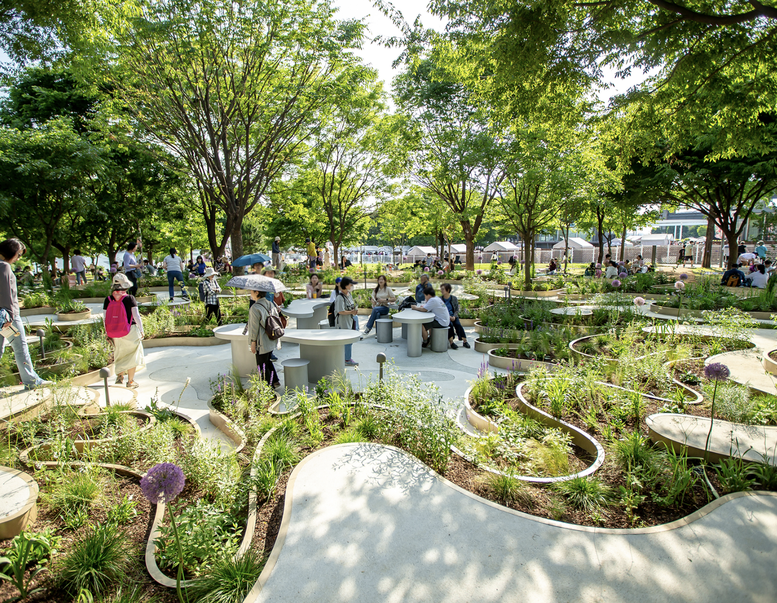보라매공원 서울정원박람회 전경