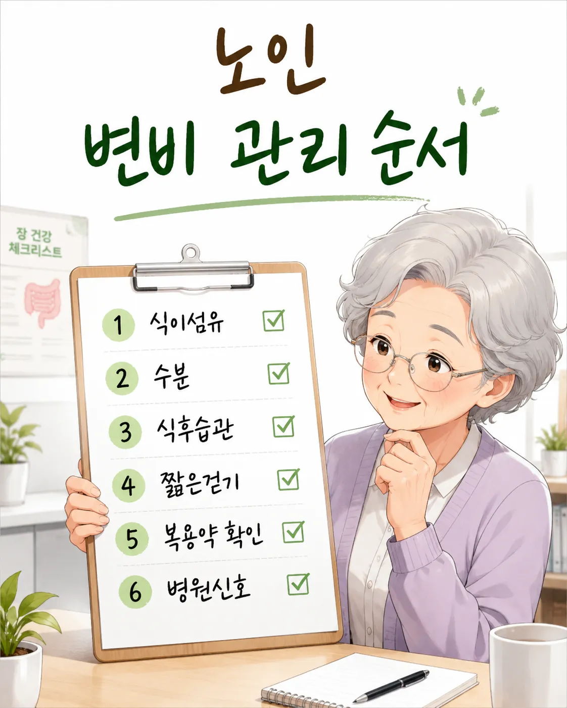 노인 변비 식이요법 기준