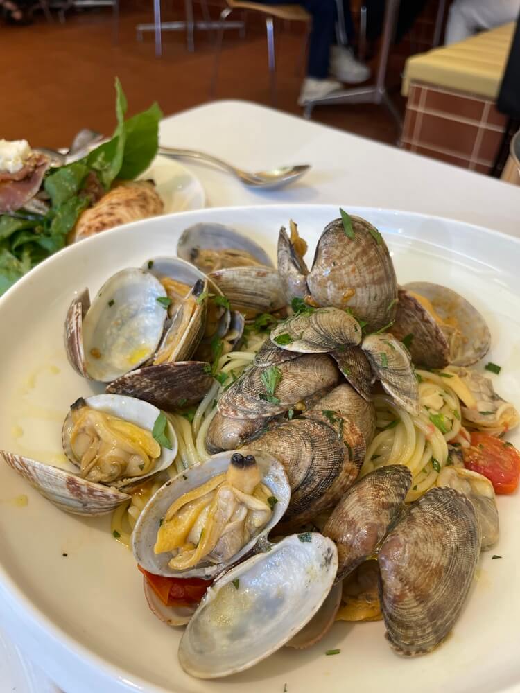 봉골레 오일 파스타