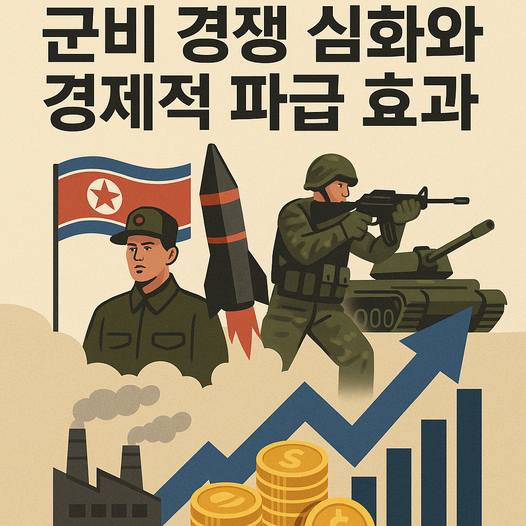 한반도 긴장 속 군비 경쟁 심화와 경제적 파급 효과