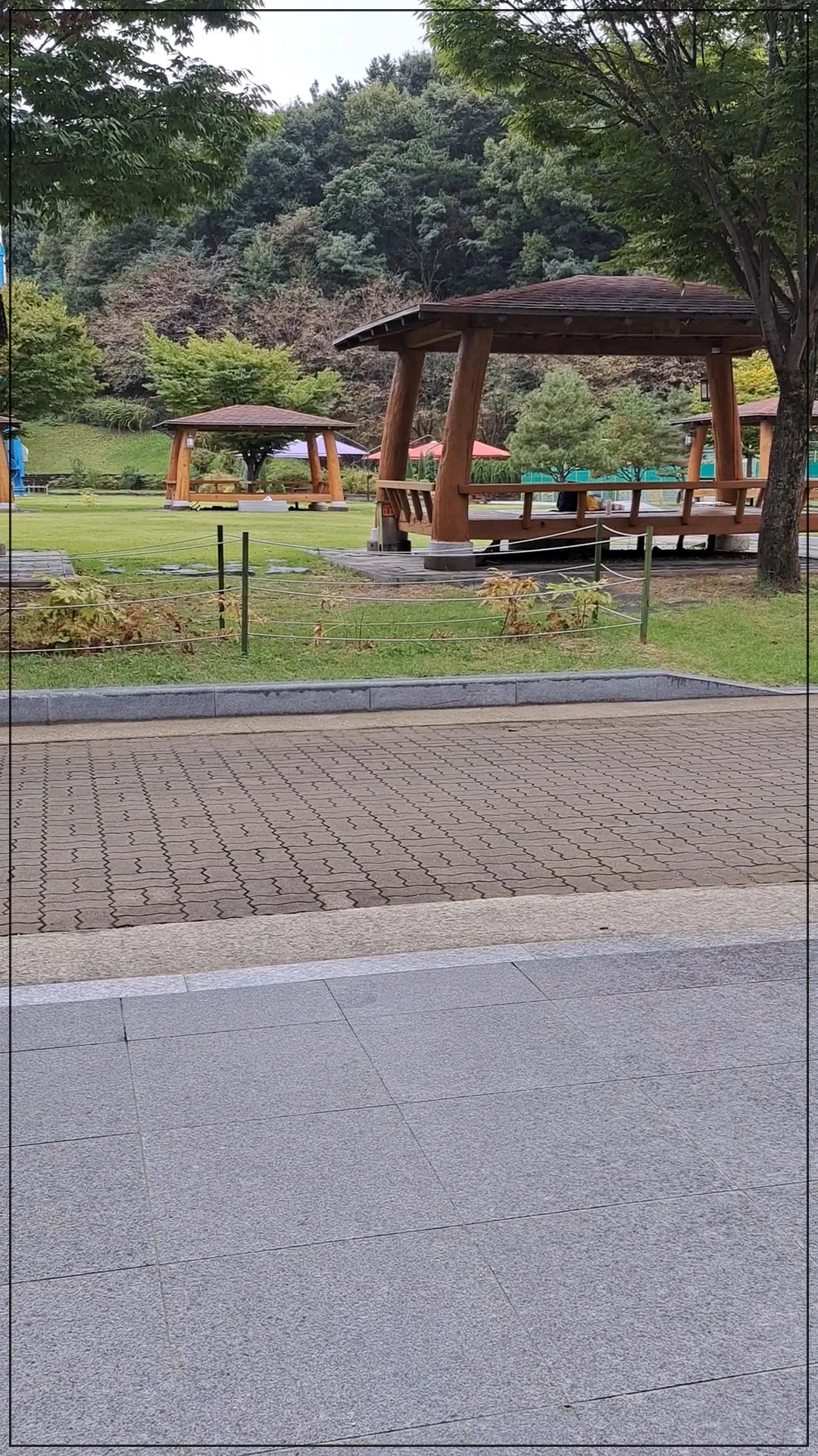 대전-국립과학관-원두막-소풍-도시락-먹을 장소-잔디밭