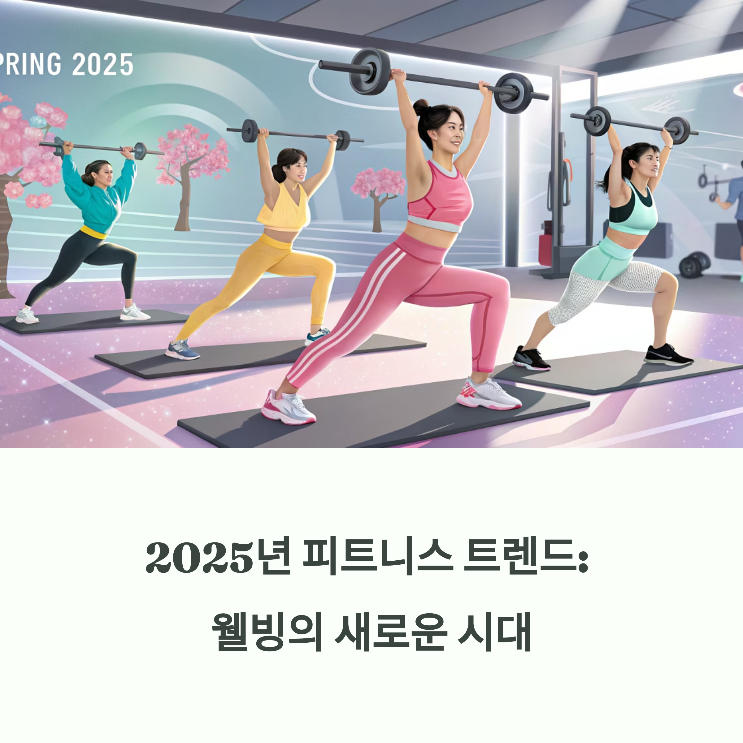 봄철 트렌드 운동, 요즘 사람들 이거 한다!