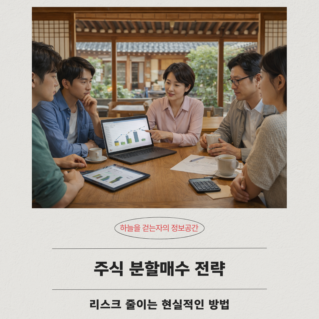 주식 분할매수 전략, 리스크 줄이는 현실적인 방법