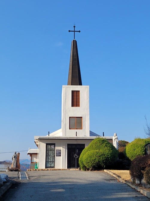 금산 진산 성지 국가등록문화유산성당 사진