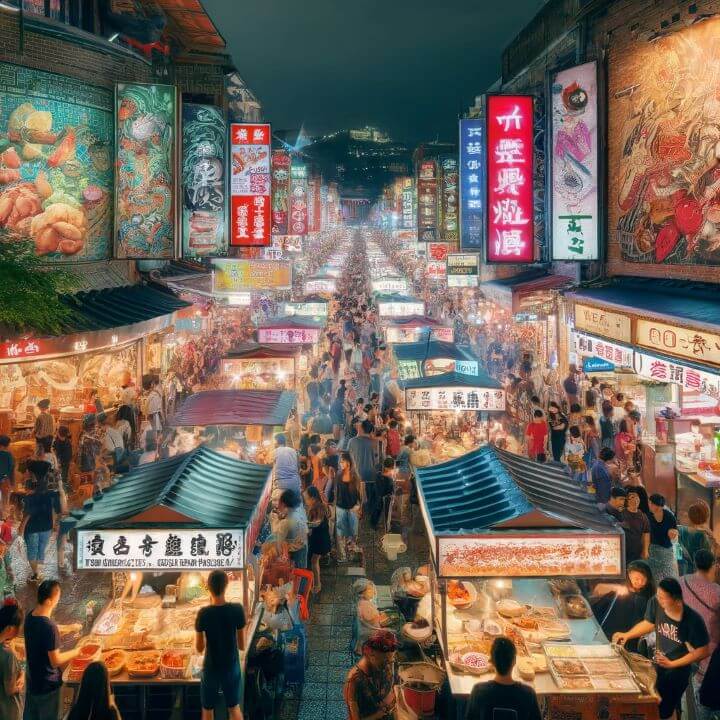 대만 야시장
