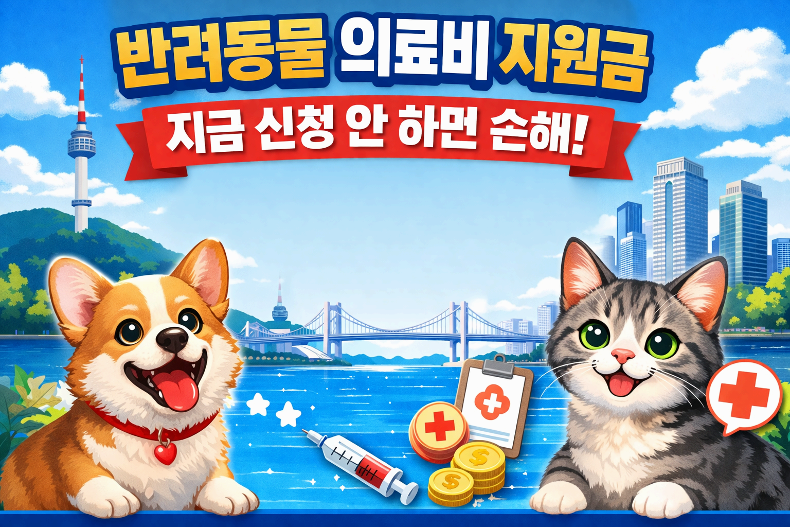 반려동물 의료비 지원금, 지금 신청 안 하면 손해 (서울&middot;부산&middot;인천 최신 기준)