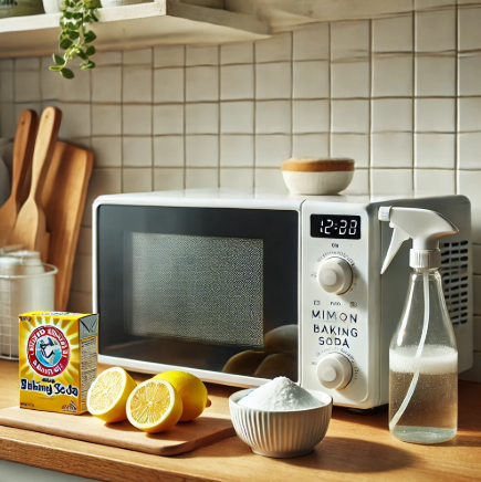 전자레인지 냄새 제거 쉽게 하는법