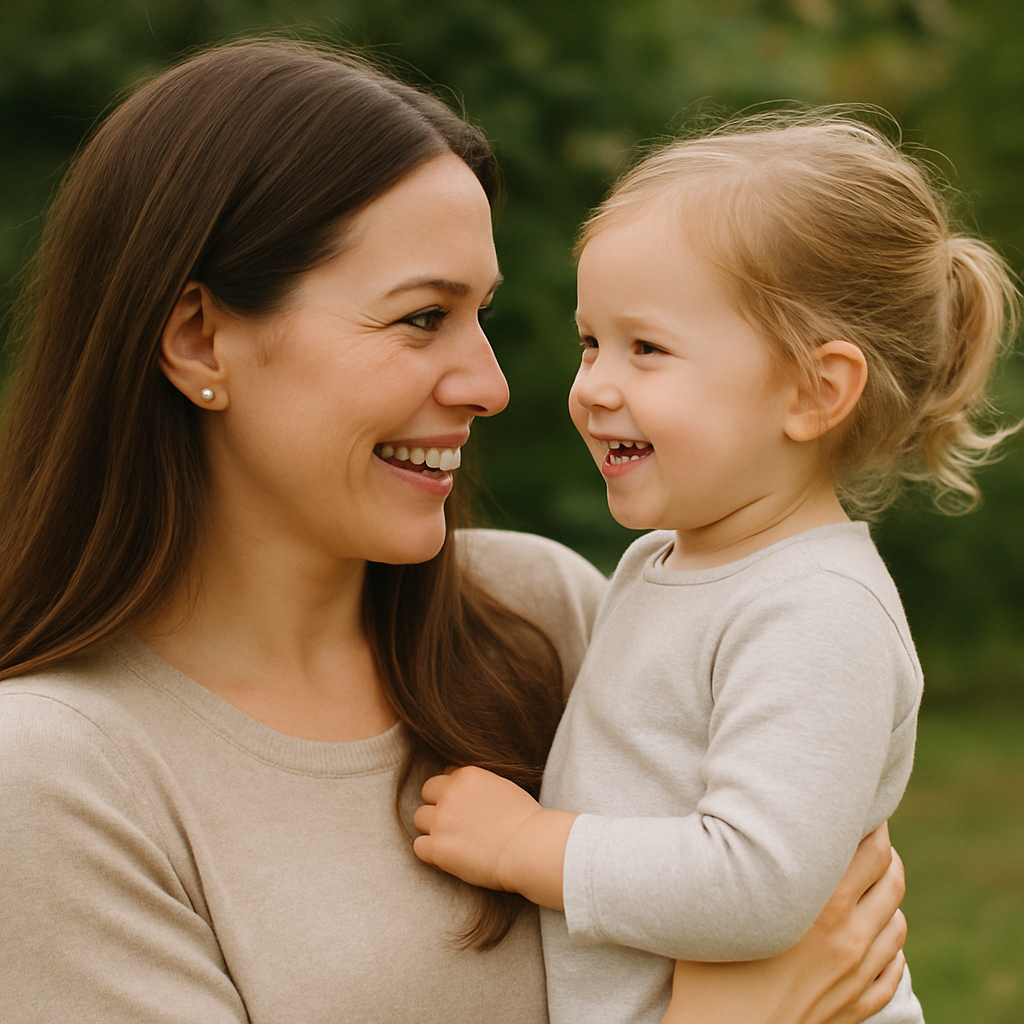 아이와 애착형성이 잘된 모녀