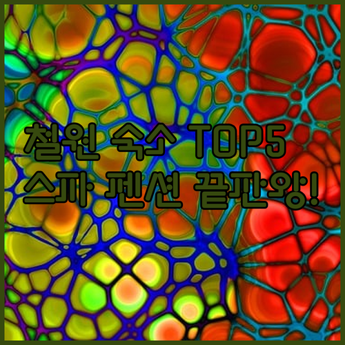 철원 여행 숙소 베스트 5 한탄강 스..