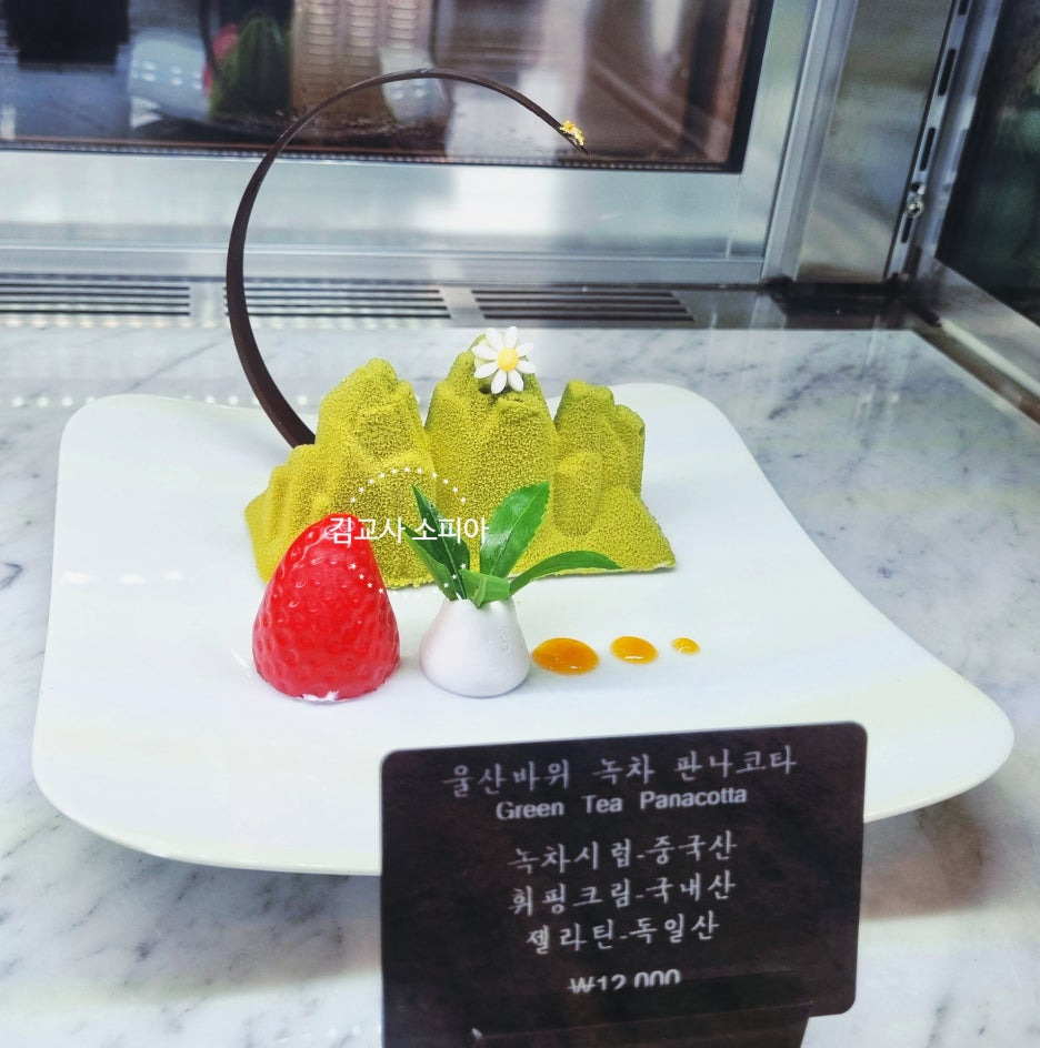 🌲 속초 울산바위 카페 &lsquo;더 엠브로시아&rsquo; 방문 후기 ❘ 솔방울 라떼와 초코무스 맛집[내돈내산 후기]