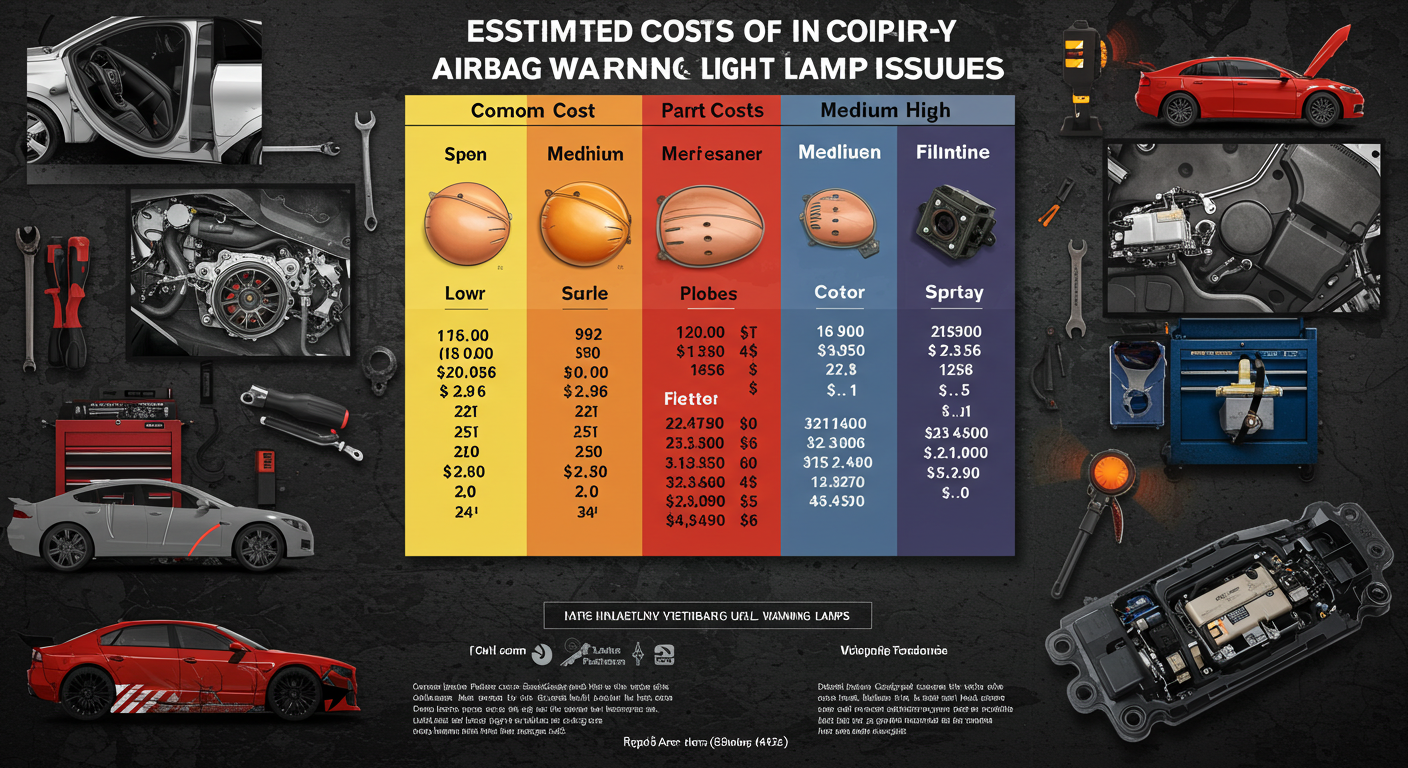에어백 경고등 수리 시 예상 비용#2