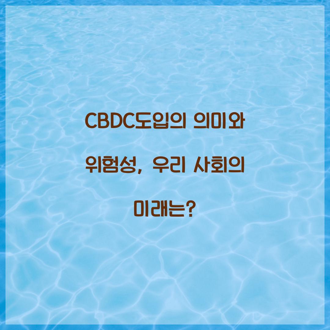 CBDC도입