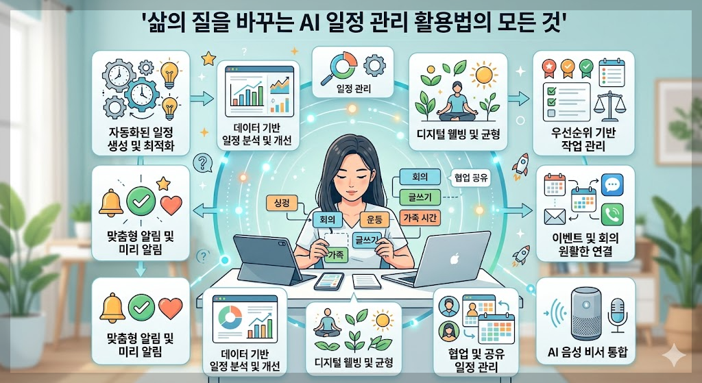 삶의 질을 바꾸는 AI 일정 관리 활용법의 모든 것