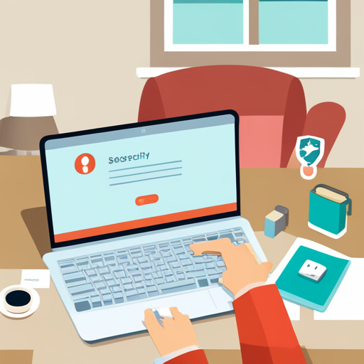 안전한 비밀번호를 설정하고&#44; 보안 업데이트를 하는 실버세대의 모습