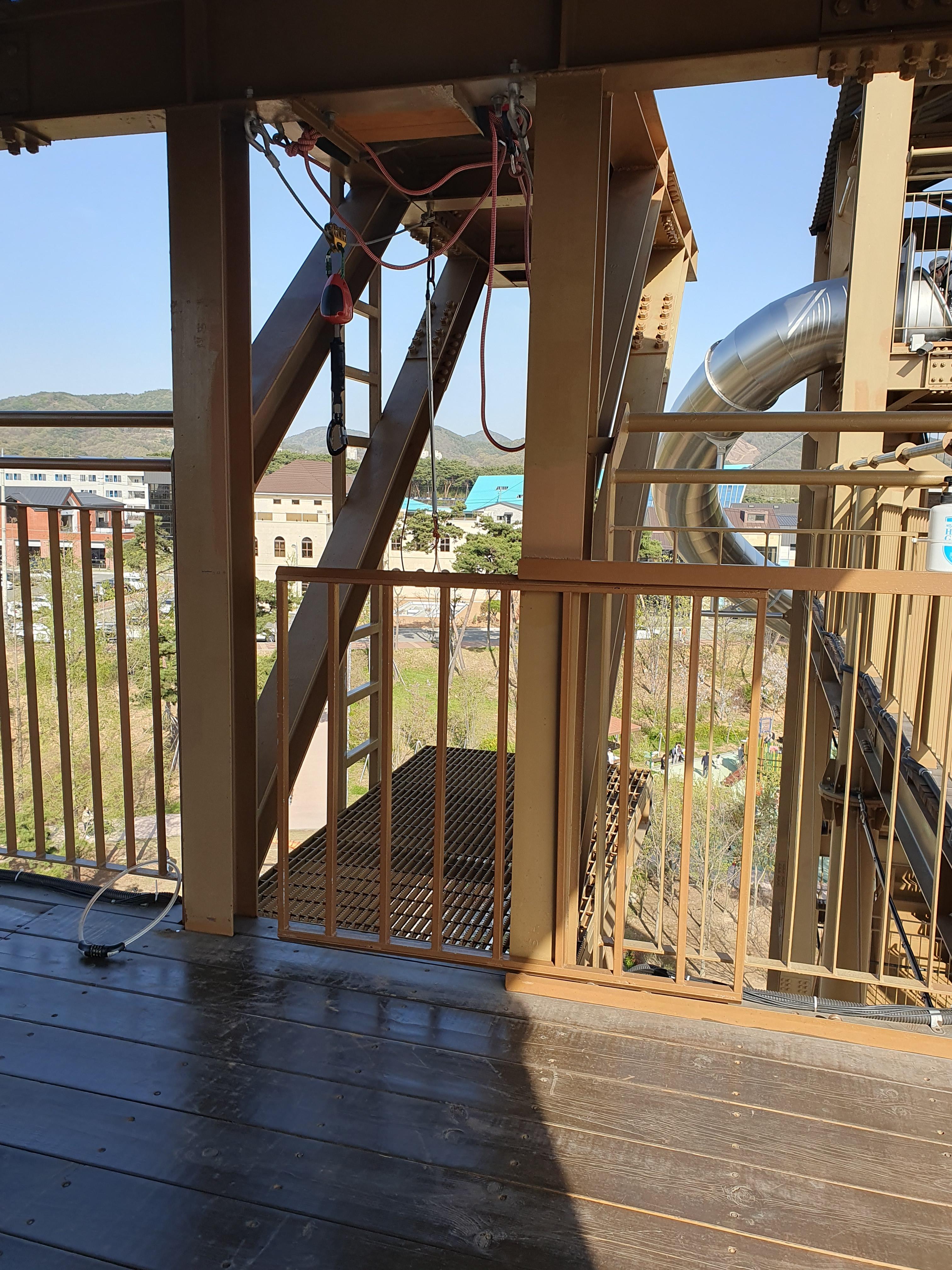 익산 다이노 키즈월드 스카이점프대