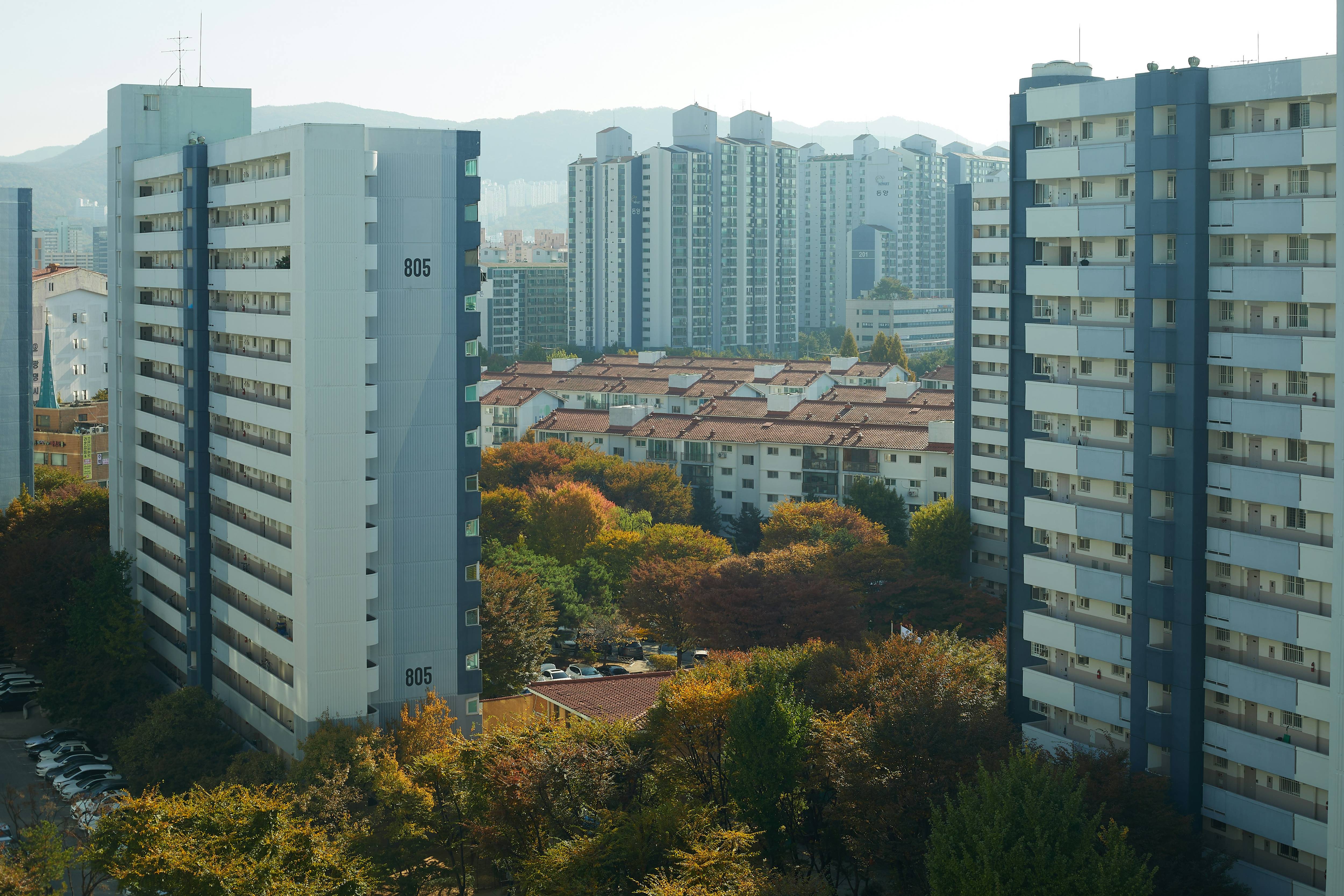 한국 건물들