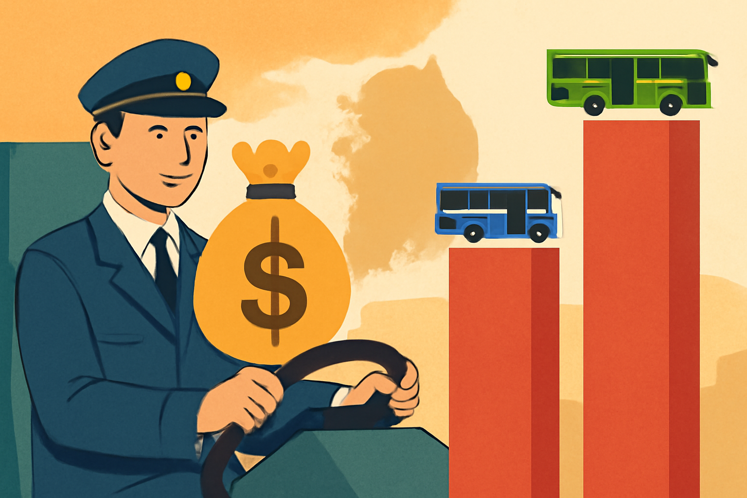 버스기사 연봉 현실 정리|서울·부산·지방까지 차이 총정리 관련 사진