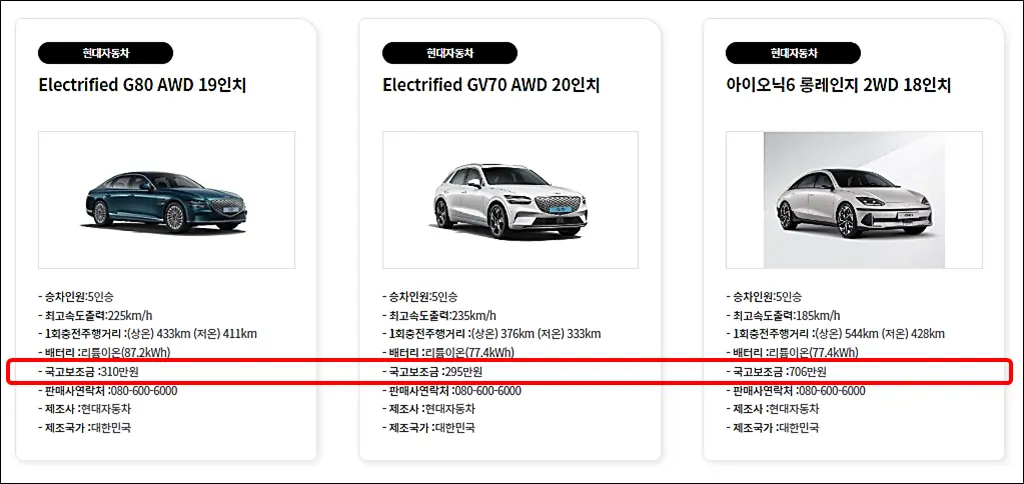 전기차-보조금-차종별-확인방법