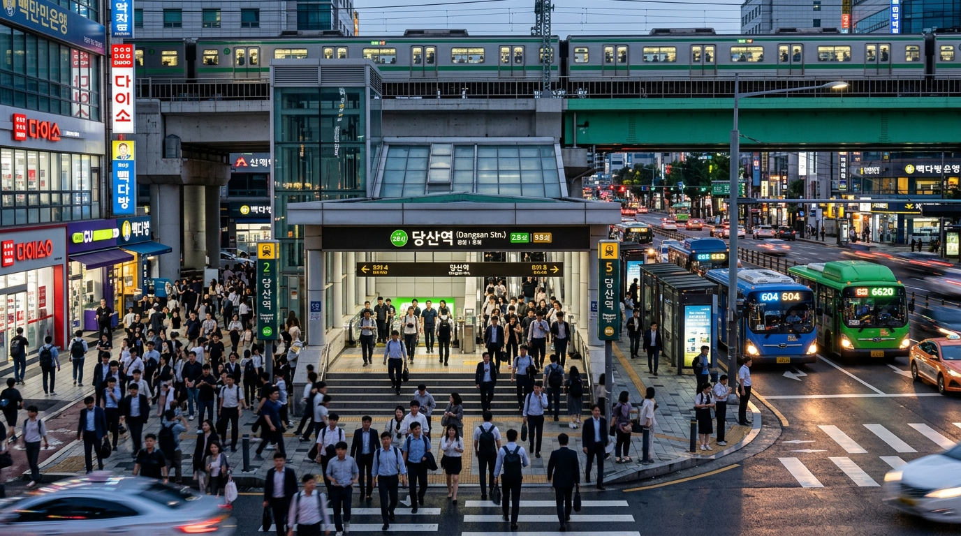 더블 역세권 교통 허브