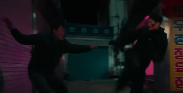 강기중과의 혈투