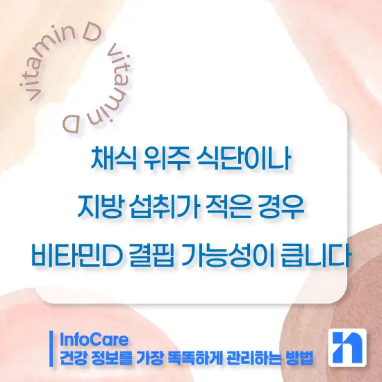 임산부 어린이 중장년층 비타민D 복용시간 복용방법