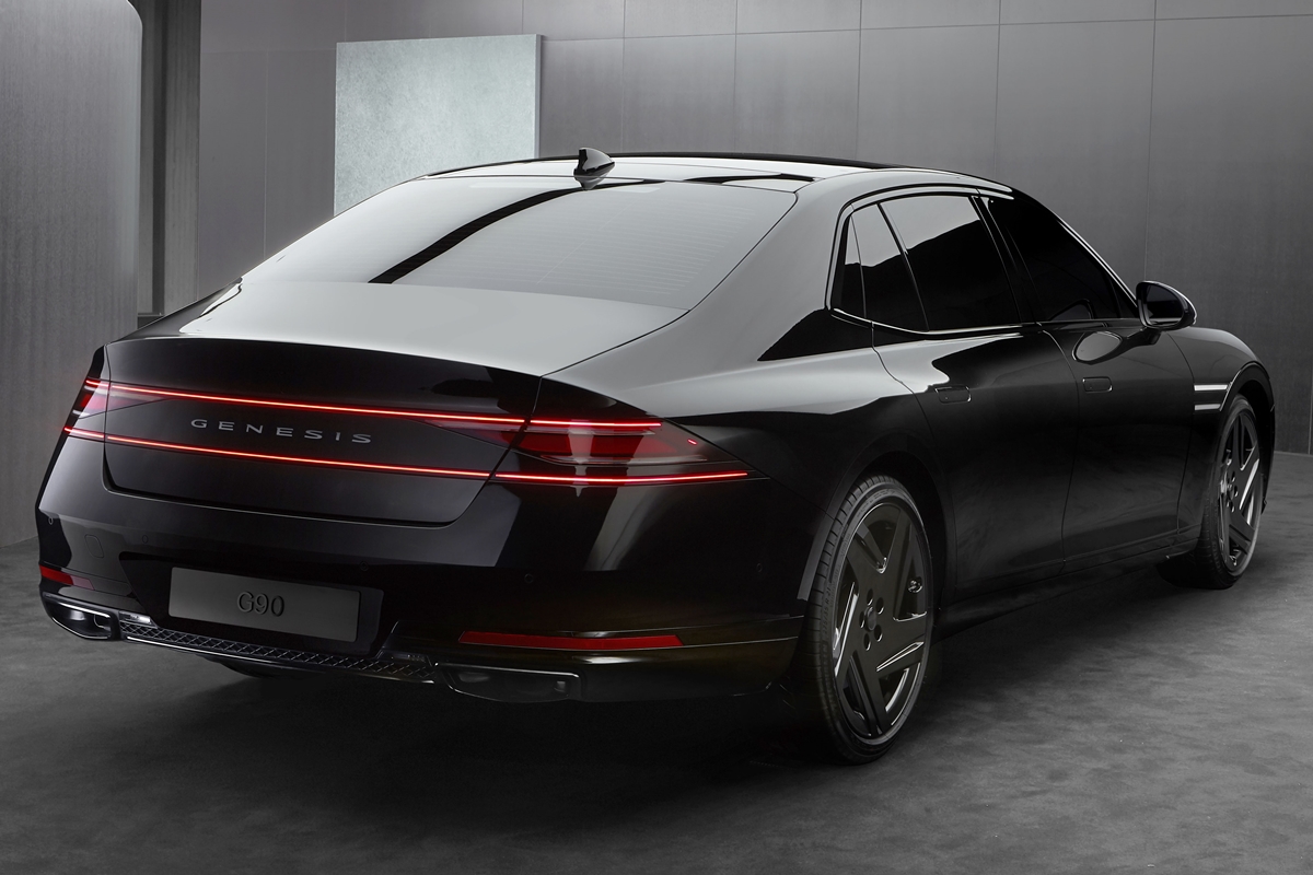 제네시스 G90 블랙